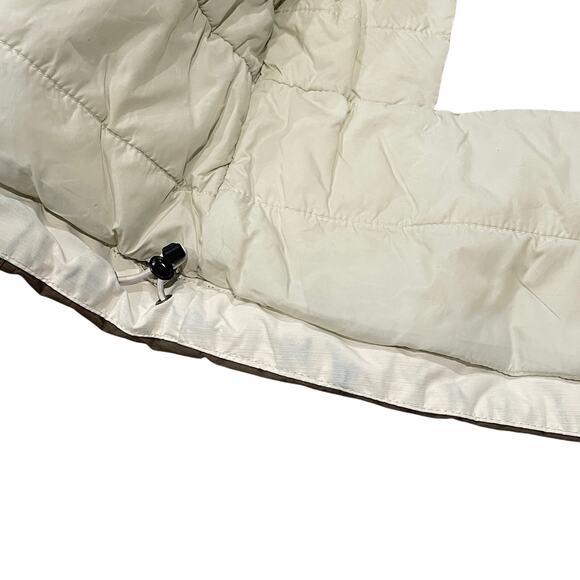 The North Face Women’s Hooded Hyvent Jacket Brown White - Size: Small - Picture 13 of 15